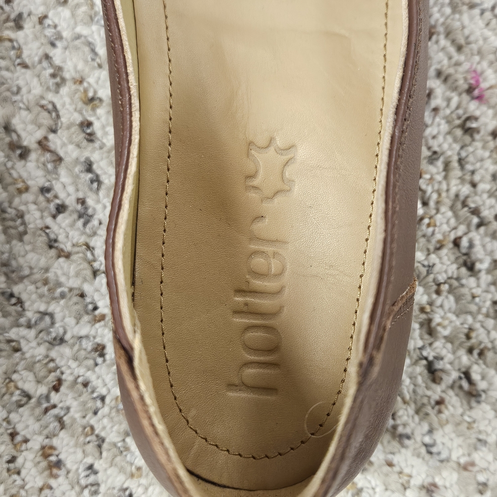NWOT‎ Hotter Envy Brown Slip On Leather Comfort Loafers Shoes Women’s Size 10 - Picture 7 of 8